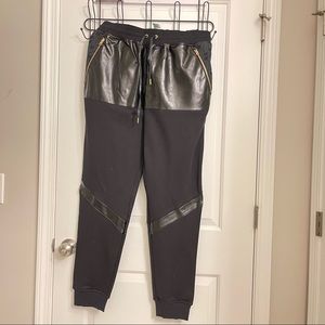 Lifted Research Group - LRG - style A165008 - Men’s Leather Detailing Jogger